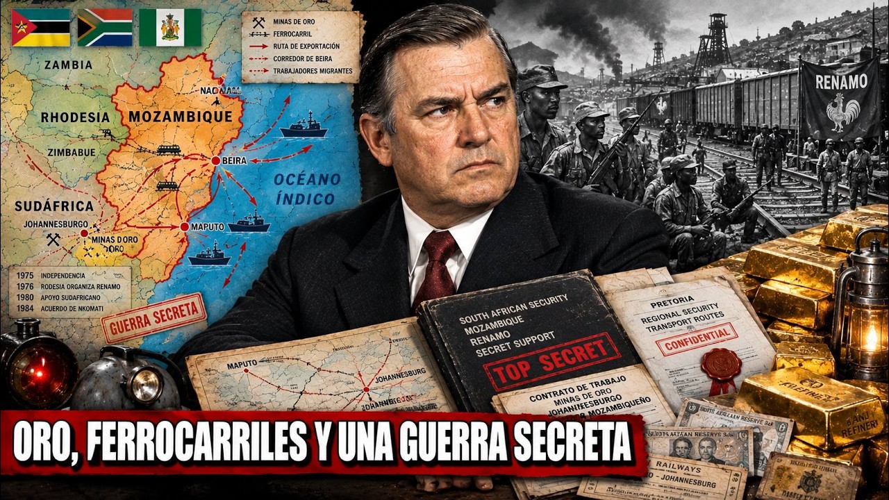 Mozambique 1975: Cómo Sudáfrica Creó una Guerra Civil para que un País No Cerrara sus Minas de Oro.