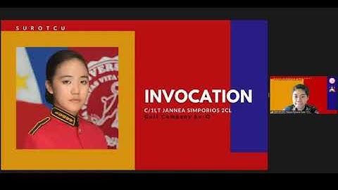 SUROTC Unit 1st Semester Closing Ceremony