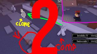 Competitive Clone Tricks in ROBLOX FORSAKEN COMP THE SECOND (zxc4 alliance)