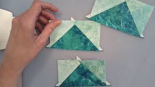 Make Flying Geese using the Wing Clipper