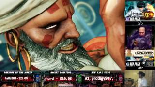 Street Fighter V Online Rank Mode - Bum163 Vs Den Cen