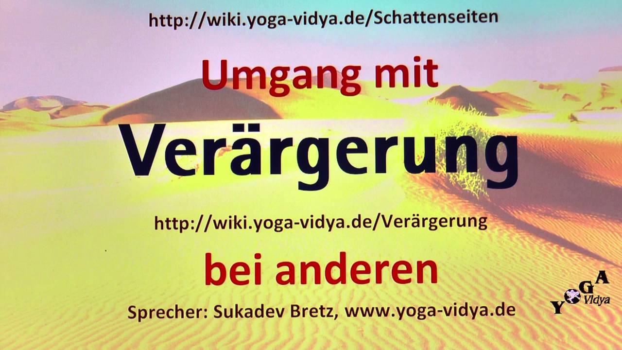 Verärgerung - YouTube