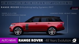 48 Year of RANGE ROVER - Evolution of the Range Rover