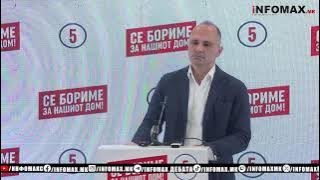 Прес-конференција на претседателот на СДСМ, Венко Филипче, 06.10.2026