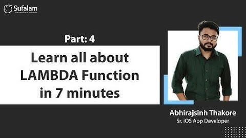 Everything About LAMBDA Function | AWS AI Chatbots Full Tutorial | Part-4