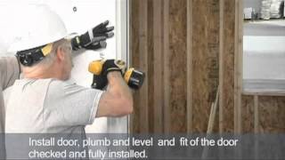 How to Install and Flash a Brick Mold Door Unit