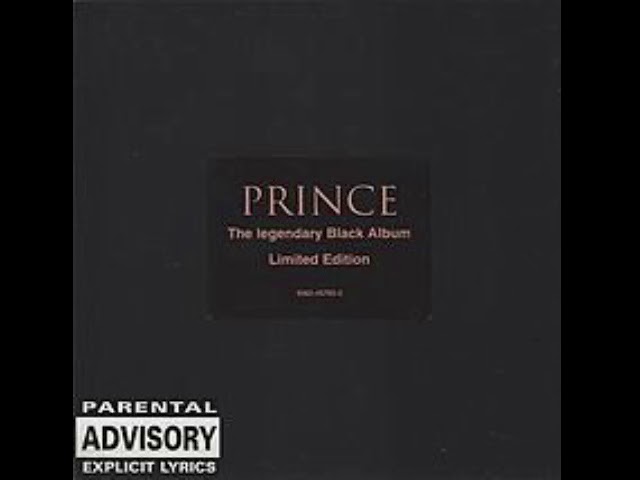 Prince - The Black Album (Full Album 1987) - YouTube