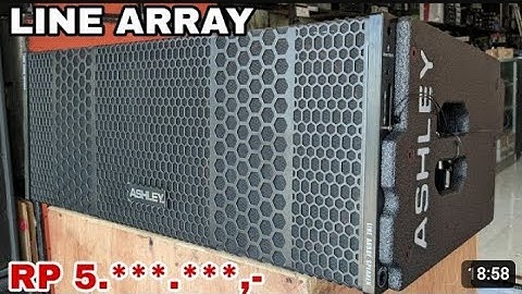 Line array TW 210 LA. di jual.. Monggo ada  lokasi di jabung malang Jatim Indonesia