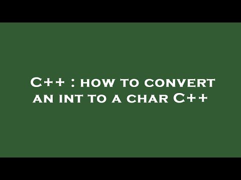 C++ : how