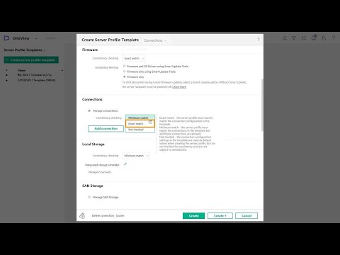 Create a Server Profile Template in HPE OneView-Demo#2