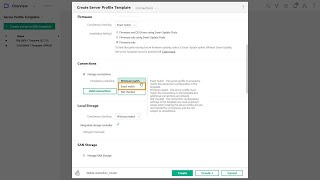 Create a Server Profile Template in HPE OneView—Demo2