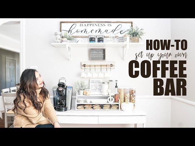Personally Andrea: How to Set Up a Coffee Station