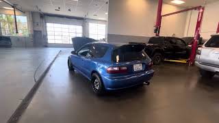 92 civic skunk2 3 inch mega power exhaust #civic #trending #skunk2