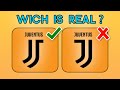 Which club logo Is FAKE and which is REAL?⚽ Which Logo Is right ? ⚽ FOOTBALL QUIZ