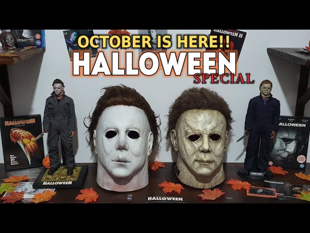 OCTOBER IS HERE!! MICHAEL MYERS COLLECTION ROOM TOUR. HALLOWEEN SPECIAL