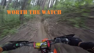 Chalk Bluff Single Track 2023//Onboard a 2019 KTM 450xc-f