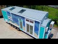 Movable roots custom tiny wave home