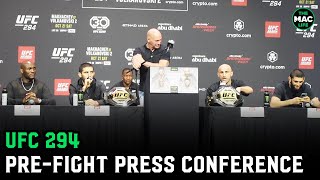 UFC 294 Pre-Fight Press Conference (Full)