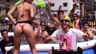 ENCHEMOS UMA PISCINA NA AVENIDA PAULISTA - Verão MTV: A Festa #1