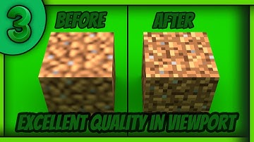 3DS MAX - Excellent Texture Block of Minecraft! #shorts