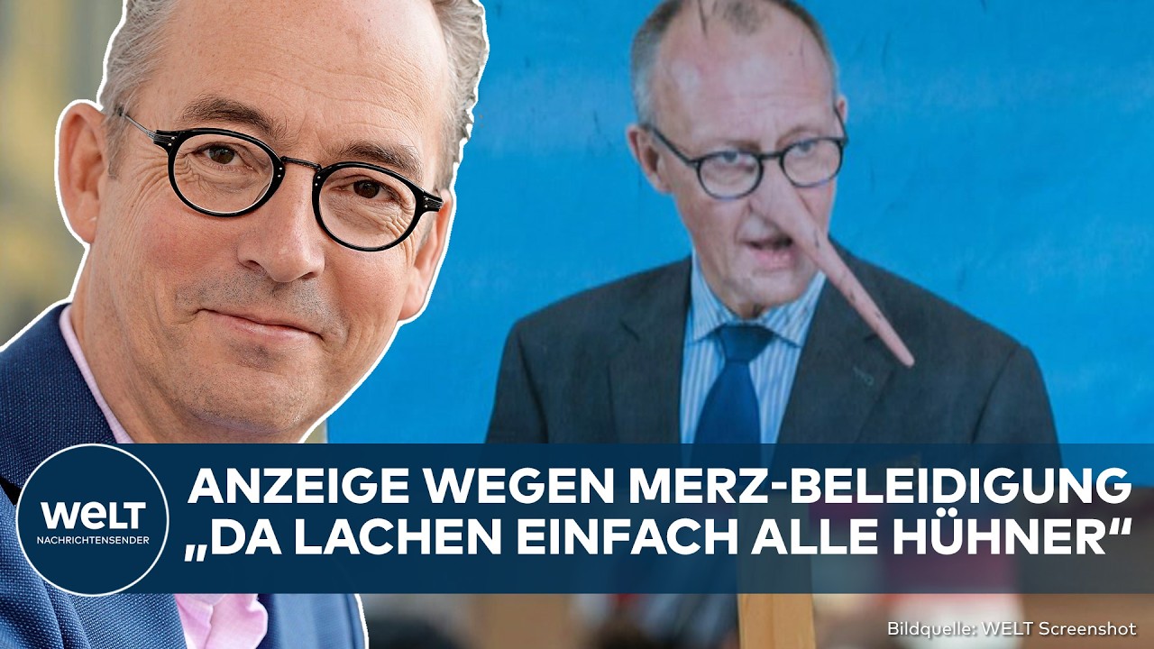 HEILBRONN: Pinocchio-Beleidigung gegen Merz! Polizei zeigt Rentner an! Gefängnis bis zu fünf Jahren!