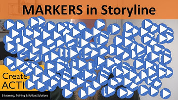 How to use MARKERS in Articulate Storyline