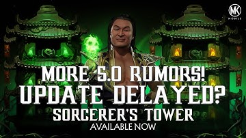 MK Mobile - Sorcerer’s Tower Up Next? In 5.0 or?