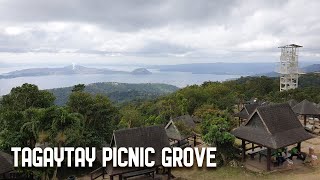 Tagaytay Picnic Grove with scenic view of Taal Volcano and Lake