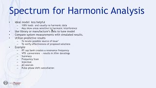 Understanding Harmonics and PowerFlow in EasyPower V977