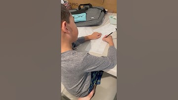Doing his Kumon #kumon #math #mathematics #homework #assignment