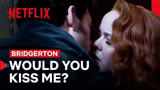 Penelope and Colin’s First Kiss | Bridgerton | Netflix Philippines