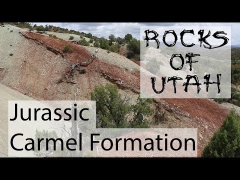 Jurassic Carmel Formation - The Rocks of Utah