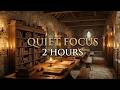 2 Hour Study Music | Celtic Monastery Library for Quiet Focus