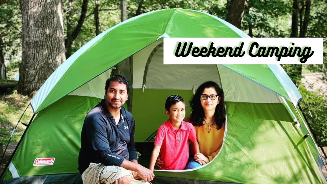 Perceptie Garderobe pomp Weekend Camping Vlog | Camping in Koa Holiday - YouTube