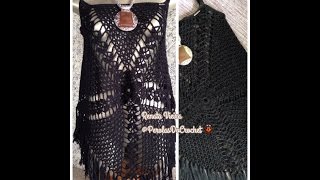 Blusa Gypsy PÃ©rolas do Crochet
