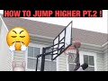 How To Jump Higher Pt.2 !  (For all Athletes !)