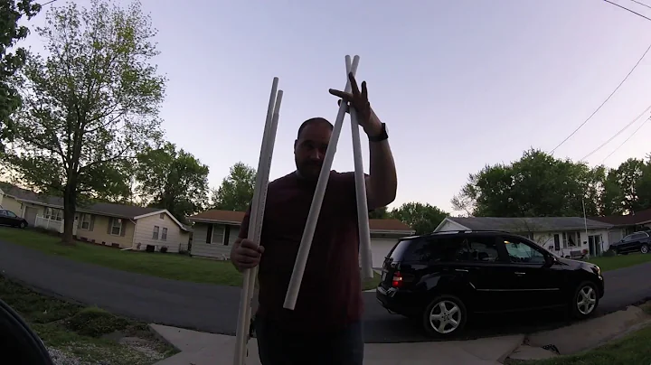 DIY MultiGP PVC Drone Race Gates CHEAP!  LITFO FPV