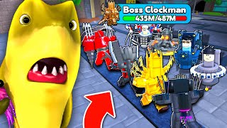 We Switched The UNITS and BOSSES in Toilet Tower Defense.. screenshot 4