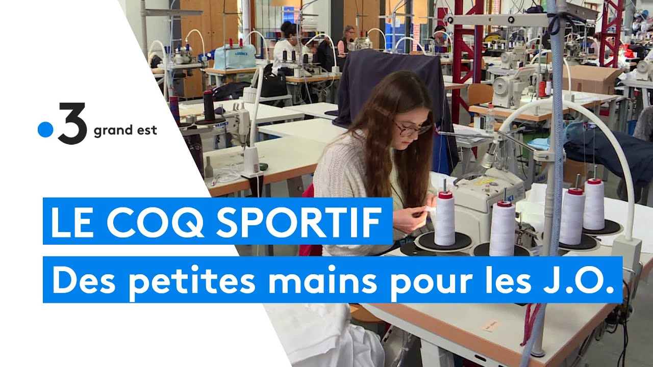 Le sportif recrute des couturiers à Romilly-sur-Seine à l'approche des J.O. 2024 - YouTube