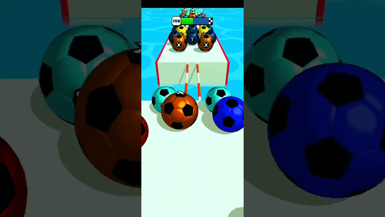 🔠 A-Z Run - 2048 ABC Runner Level-708 | Max Level | ASMR Puzzle Ball Runner 