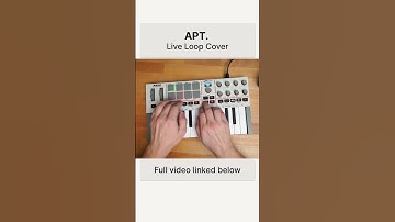 ROSÉ & Bruno Mars - APT. (Live Loop Cover) | Akai MPK mini 4