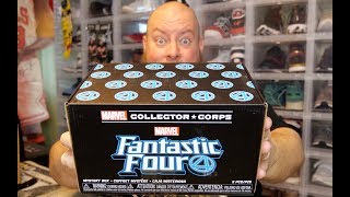 Unboxing the February 2020 Marvel Collectors Corps Fantastic Four Mystery Box + Exclusive Funko POP