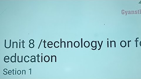 Unit 8 Education Technology Marathon