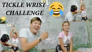 Tickle Wrist Challenge to my Girlfriend /ArjonLucesTV