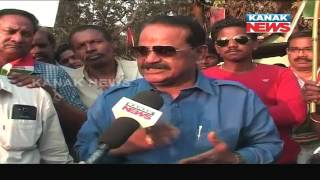 Panchayat Poll: Election Campaign of Tara Prasad Bahinipati In Jeypore