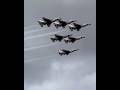 The Thunderbirds Arrive To The 2024 New York Air Show