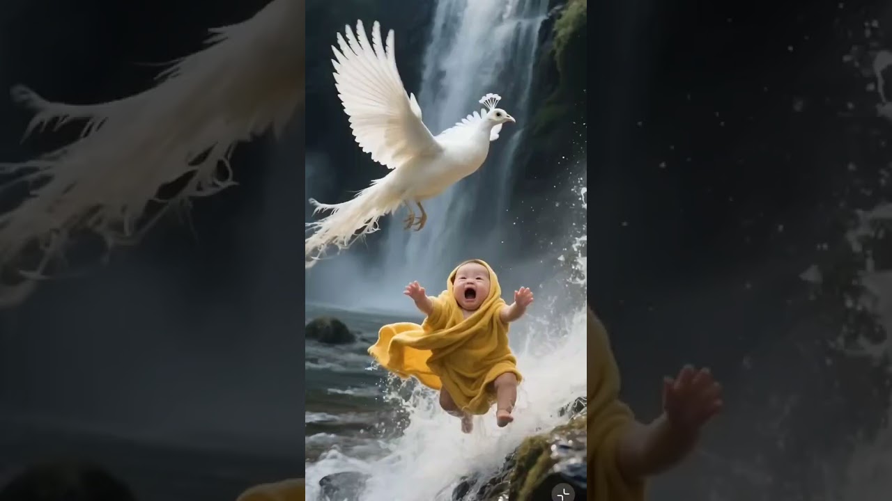 Bird save one human life 🥹✨🥺🥀 