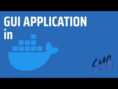 How to run GUI application via a docker container | 10 min tutorial