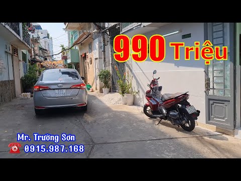 990 triệu có nhà 1 lầu giá rẻ, hẻm xe hơi 10/23 Chiến Lược, Bình Trị Đông, Bình Tân