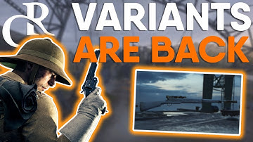 Weapon VARIANTS BACK in CTE! - Battlefield 1 CTE Update News